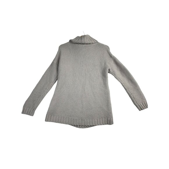 Tahari Alpaca Blend Cable Knit Cowl Neck Sweater size Medium - Picture 3 of 5